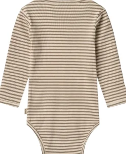 Wheat Langærmet Body Berti Stone stripe New