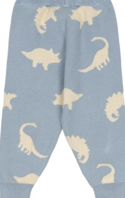 Børn Konges Sløjd LAPIS KNIT PANTS GOTS