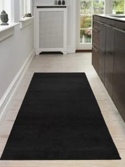 Tica Copenhagen Løber 90x200 cm, sort Hot