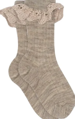 Børn mpKids Lea socks with lace