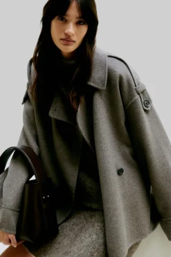 Second Female Leata Leather Bag Chocolate plum Discount