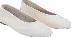 Leather ballet flats>MANGO Outlet