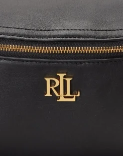 Lauren Ralph Lauren Leather Marcy Belt Bag Sort Clearance