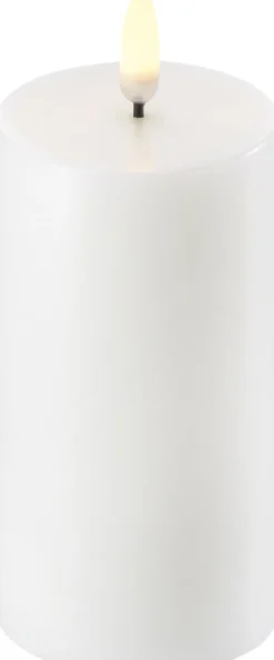 LED Pillar Candle - Nordic White - 5,8 x 10 cm>Uyuni Discount
