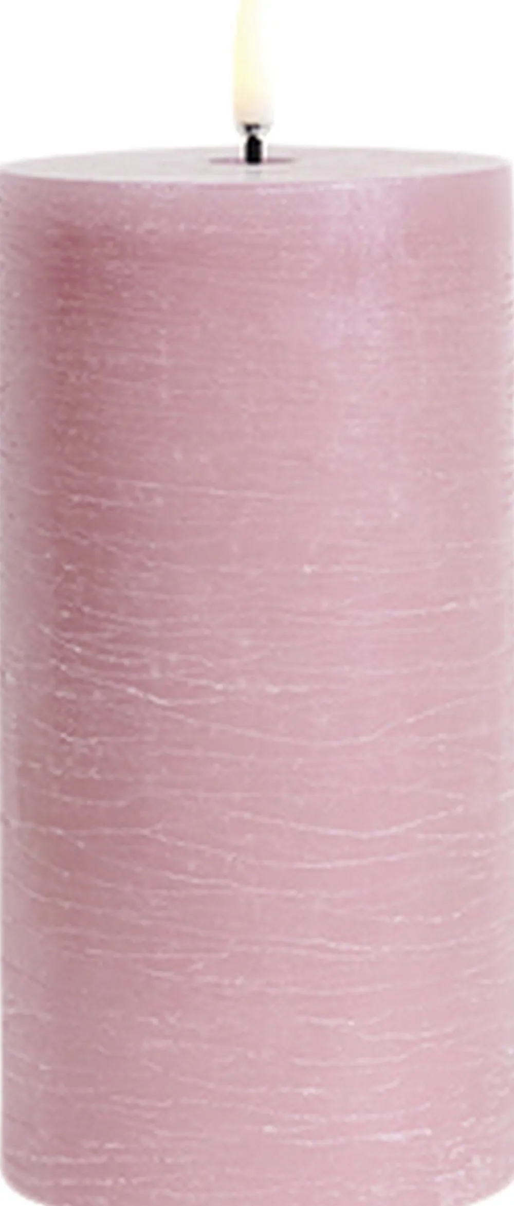 LED pillar candle, Dusty rose>Uyuni Online