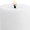 LED pillar candle, Nordic white, Smooth, 5x4,5 cm>Uyuni
