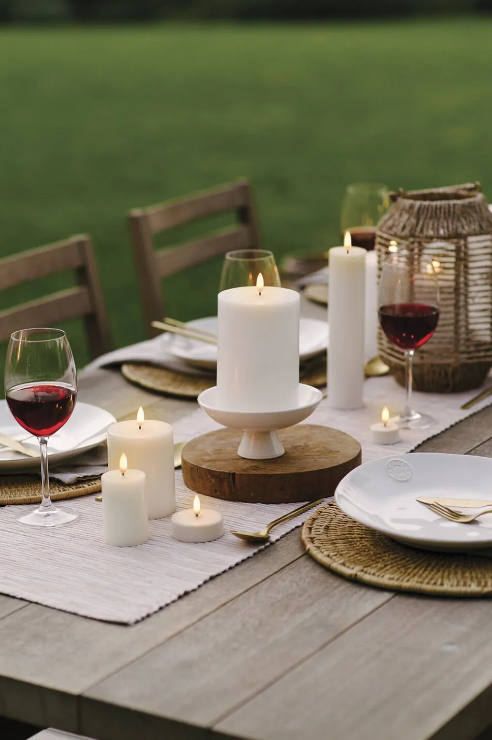 Uyuni LED Taper Candle - twin pack - Nordic White - 2,3 x 20 cm Online