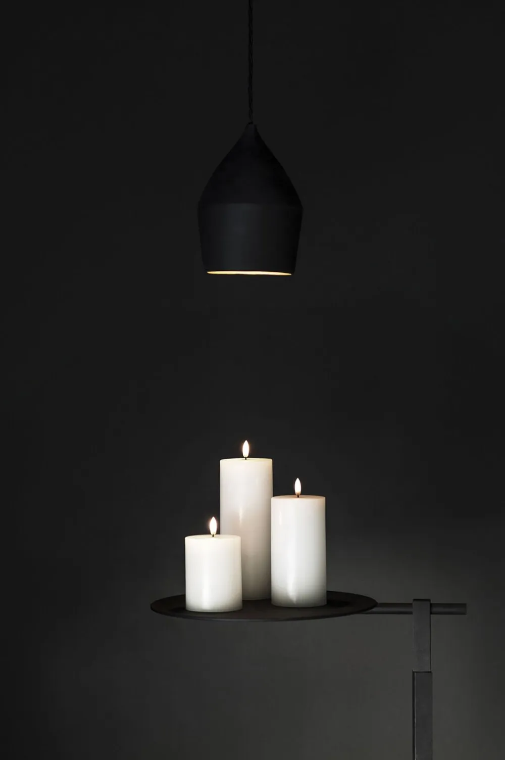 Uyuni LED Taper Candle - twin pack - Nordic White - 2,3 x 20 cm Online