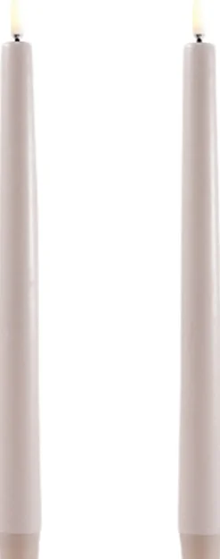 LED taper candle, Beige, Smooth>Uyuni Sale