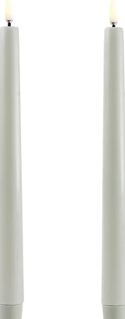 LED taper candle, Dusty green>Uyuni New