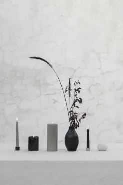 Uyuni LED taper candle, Sandstone, Smooth, 2-pack, 2,3x20,5 cm Outlet