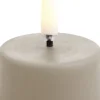 Uyuni LED tealight 400~ battery incl., Sandstone plain, 3,9x2,1 cm