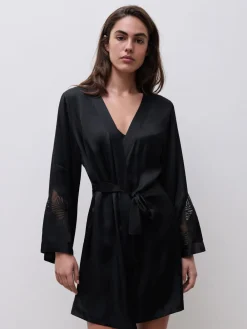 Chantelle Legend Kimono Black Discount