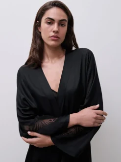 Chantelle Legend Kimono Black Discount