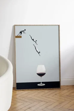 Poster & Frame Leon Maarten - Your best friends forget you get old Flerfarvet Clearance