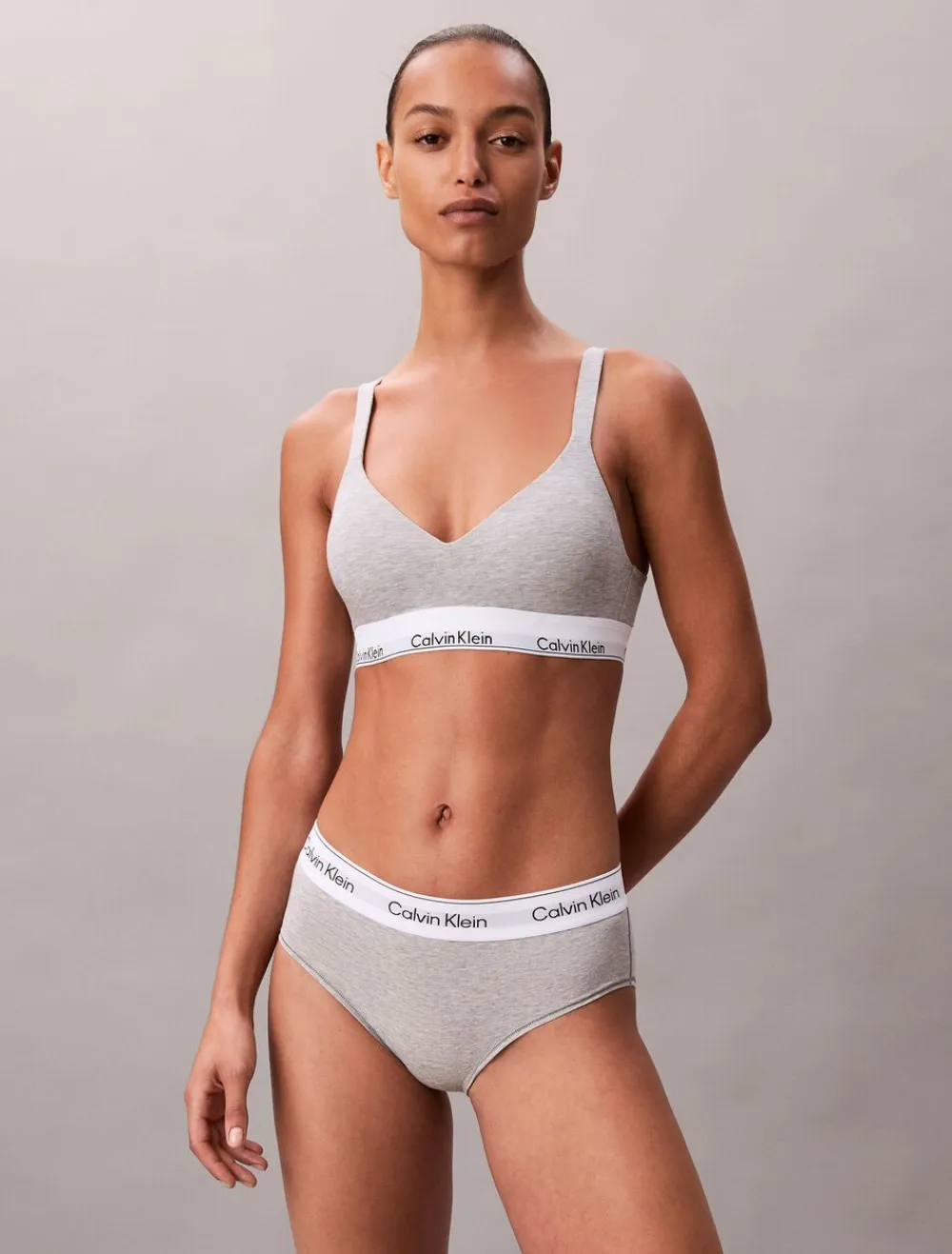 Calvin Klein LIFT BRALETTE Grey heather Best