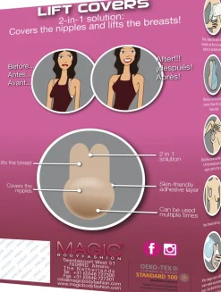 Magic Bodyfashion Lift Covers - - 2XL/3XL Latte Clearance