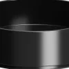 Uyuni Light Candleholder pillar, Matte black, 9x3 cm