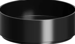 Uyuni Light Candleholder pillar, Matte black, 9x3 cm