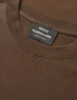Mads Nørgaard - Copenhagen Light Terry Asker Sweat Brun Online
