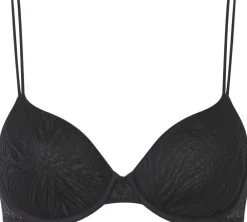 Calvin Klein Lightly lined demi-plunge bra Black Sale