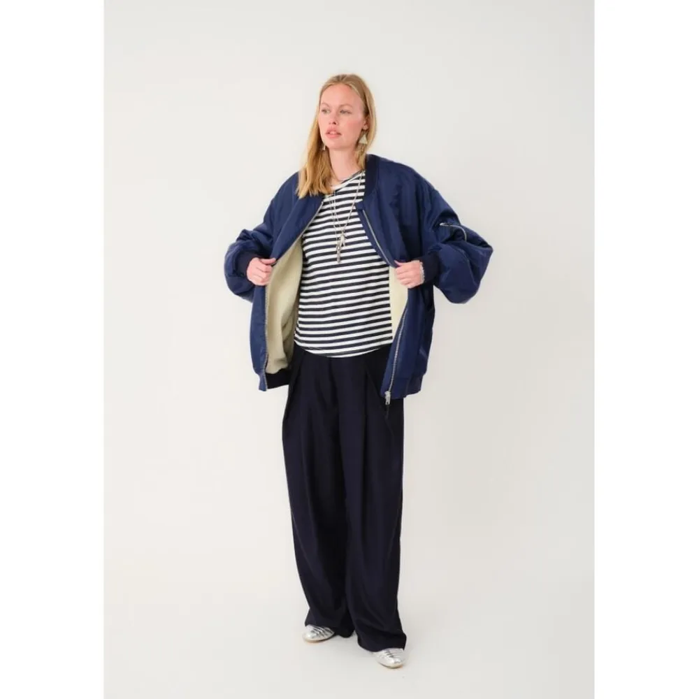 Lollys Laundry LilaLL Bomber Jacket LS OS Dark navy