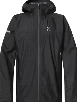 Haglofs L.I.M Airak 2,5L regnjakke Sort Hot