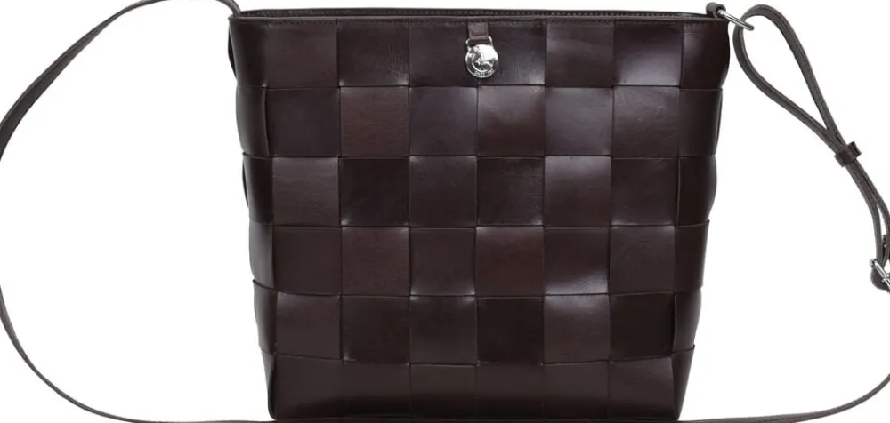 ADAX Limona shoulder bag Marthe Mørkebrun