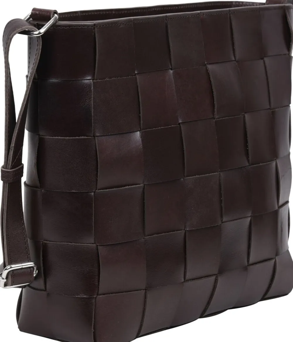 ADAX Limona shoulder bag Marthe Mørkebrun