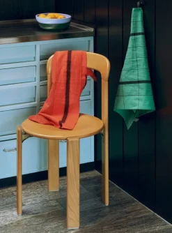 Hay Linear Tea Towel-W52 x L80-Green Hot