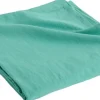 Hay Linen Bedspread-240 x 260-Emerald green