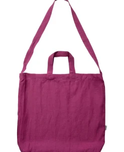 Magasin du Nord Collection Linen Tote Bag 45x40 Festival fuschia Hot