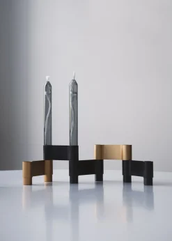 LINK, CANDLE HOLDER, BLACK ANODIZED, 11060B><noscript><img width=