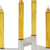 LINK, CANDLE HOLDER, POLISHED ALUMINIUM, 11060P>Studio About Hot