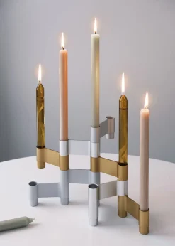 LINK, CANDLE HOLDER, POLISHED ALUMINIUM, 11060P><noscript><img width=
