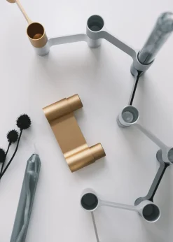 LINK, CANDLE HOLDER, POLISHED ALUMINIUM, 11060P><noscript><img width=