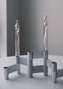 LINK, CANDLE HOLDER, POLISHED ALUMINIUM, 11060P><noscript><img width=