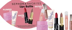Lips Battle - Set>Sephora Favorites Outlet