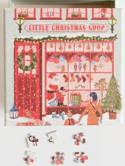 Børn ViSSEVASSE Little Christmas Shop - puslespil med 150 brikker