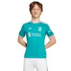 adidas Liverpool 25/26 3 Trøje Turkis Discount