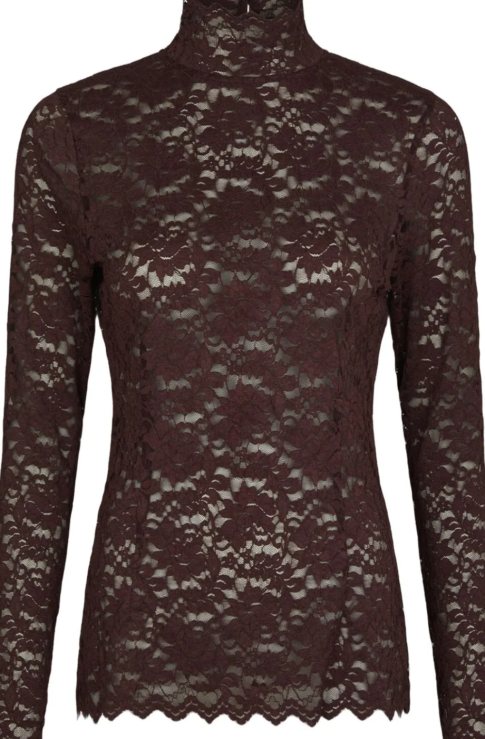 Dame Neo Noir Liza Laceflower Blouse
