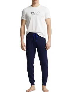 Polo Ralph Lauren Logo Cotton Jersey Sleep Shirt
