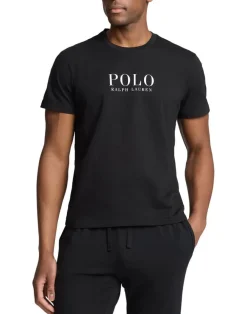 Polo Ralph Lauren Logo Cotton Jersey Sleep Shirt