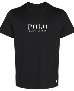 Polo Ralph Lauren Logo Cotton Jersey Sleep Shirt