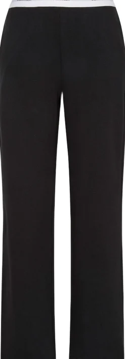 Calvin Klein LOGO JERSEY PANT Black