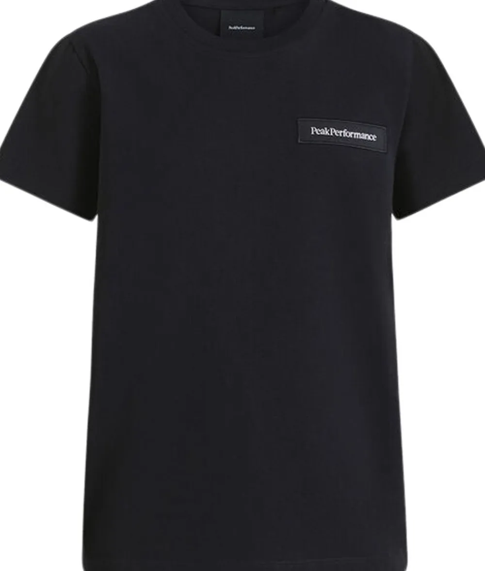 Peak Performance Logo T-shirt Sort Discount
