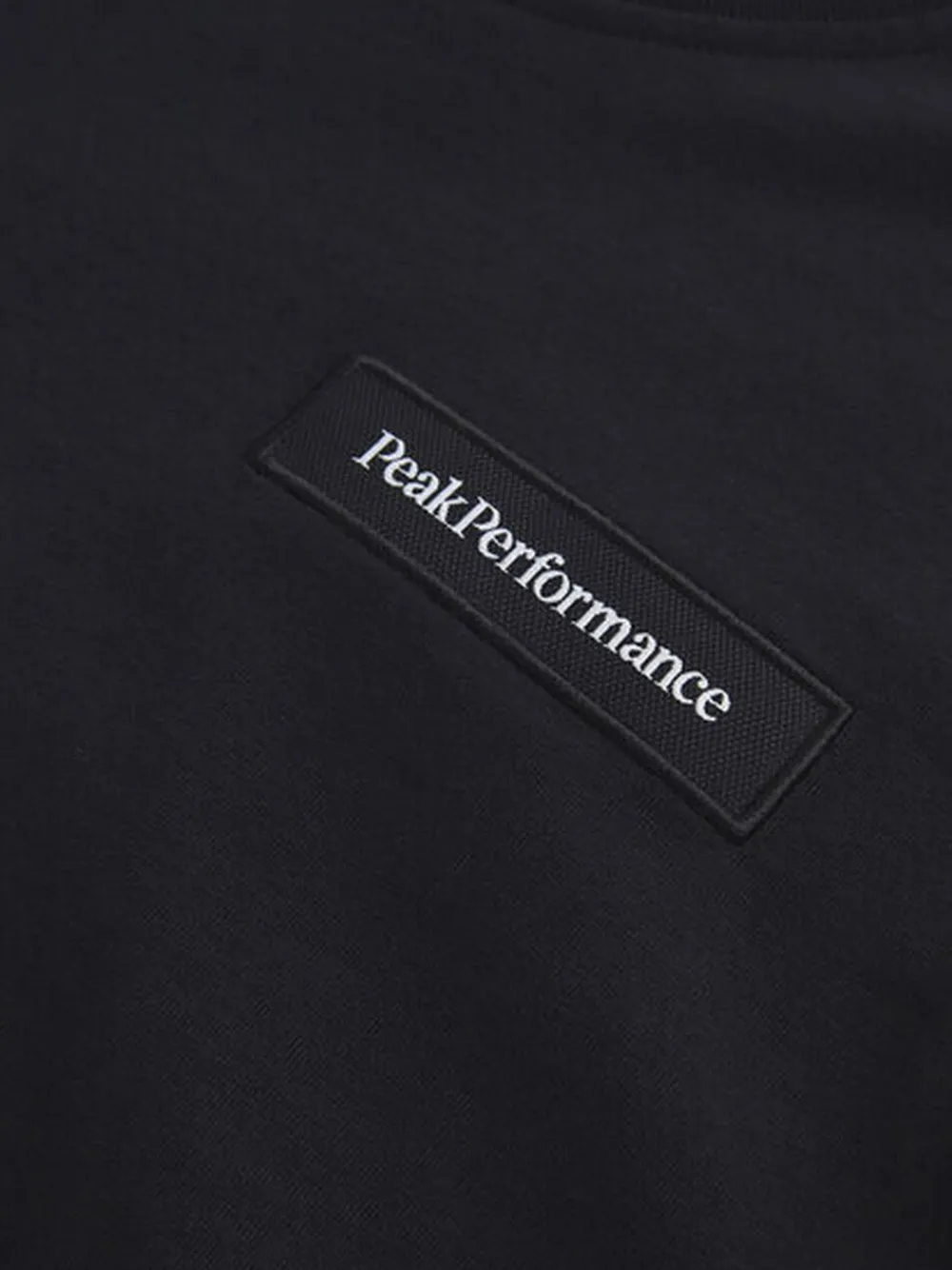 Peak Performance Logo T-shirt Sort Discount