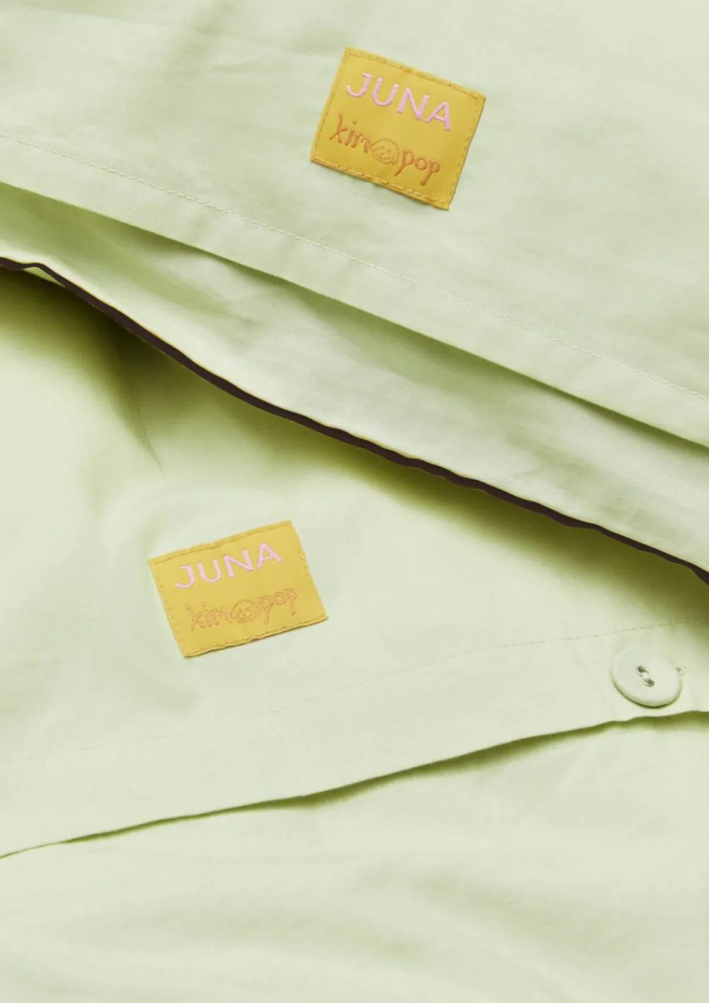 Lollipop Sengetøj 140x200 cm lys grøn>Juna New