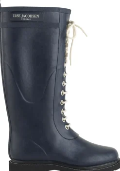ILSE JACOBSEN long rubberboots Blå Hot