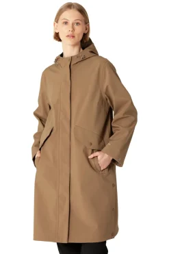 ILSE JACOBSEN Long Softshell Raincoat Wren Discount